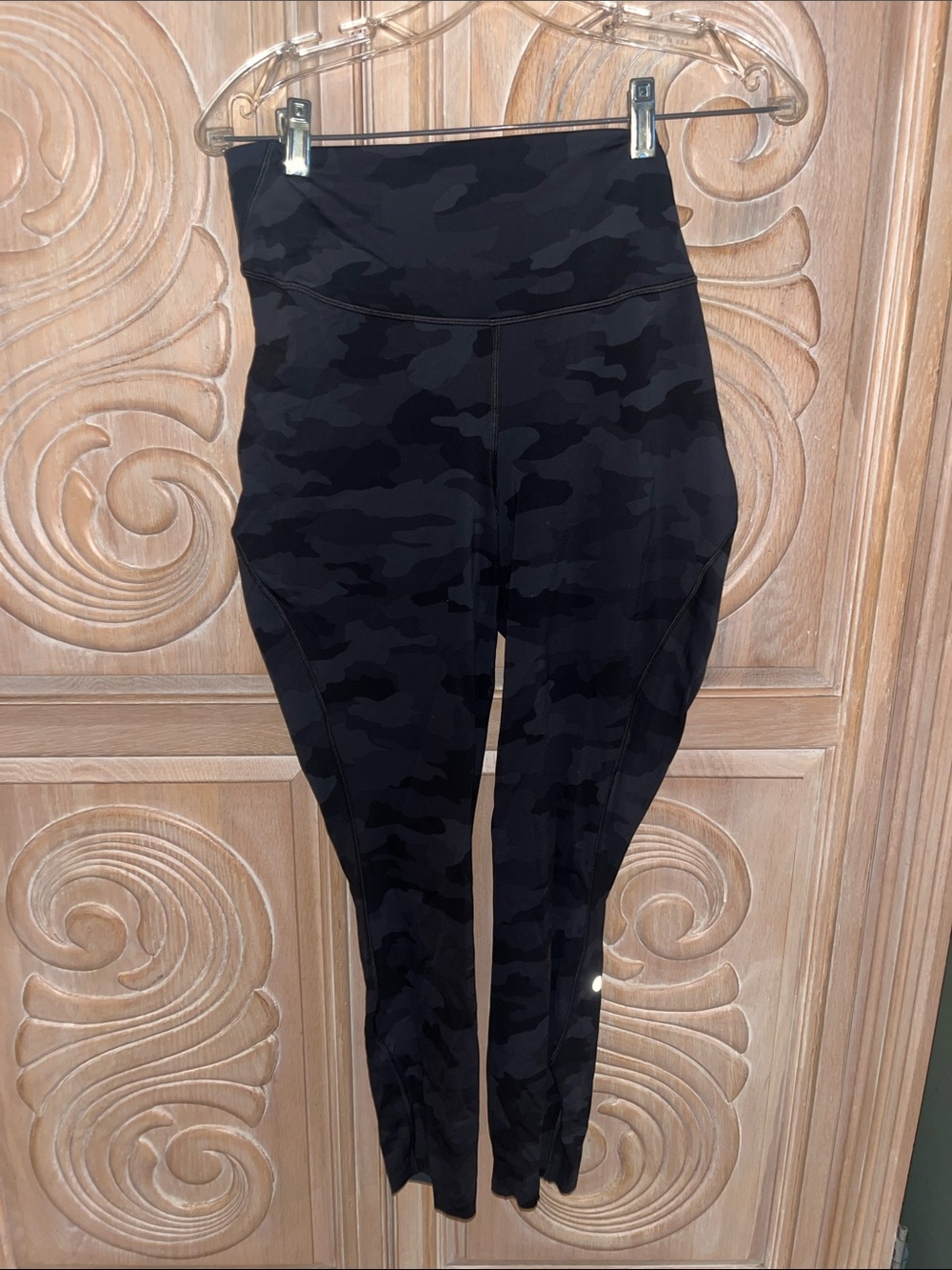 lululemon athletica Black Camo High-Rise Leggings